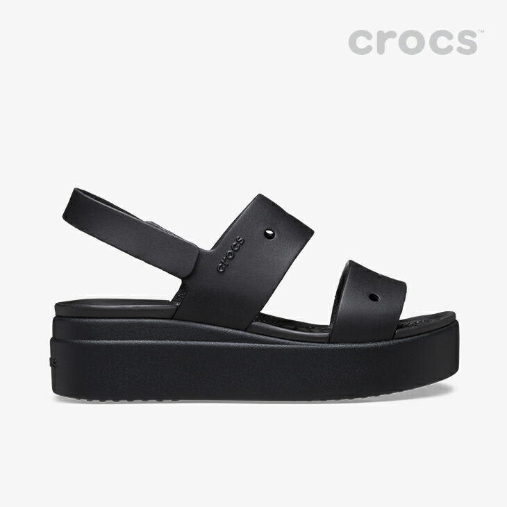 サンダル クロックス crocs ブルックリンサンダルローウェッジ