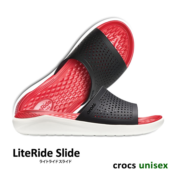 light red crocs