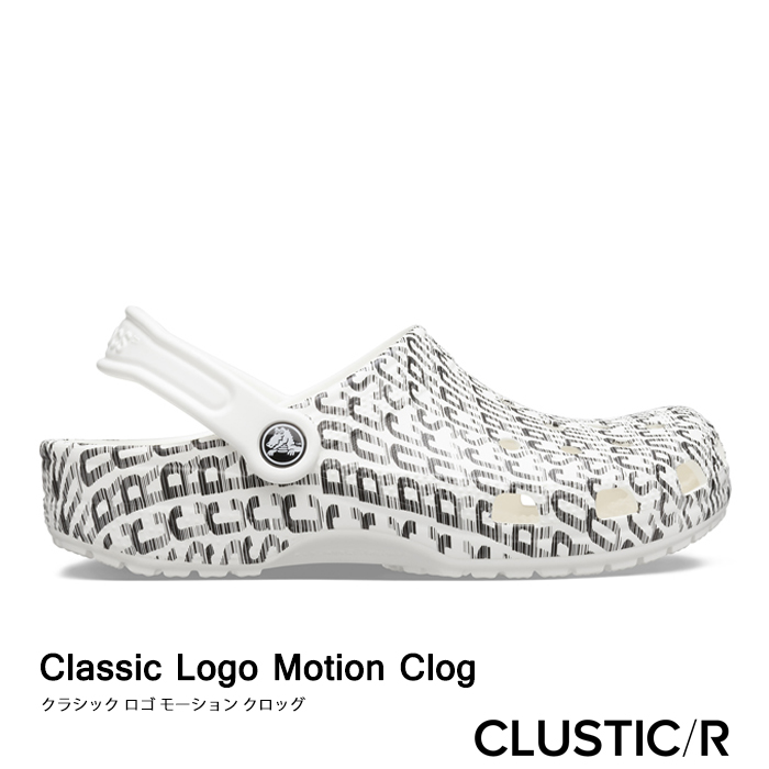 CROCS/Classic Logo Motion Clog/White 