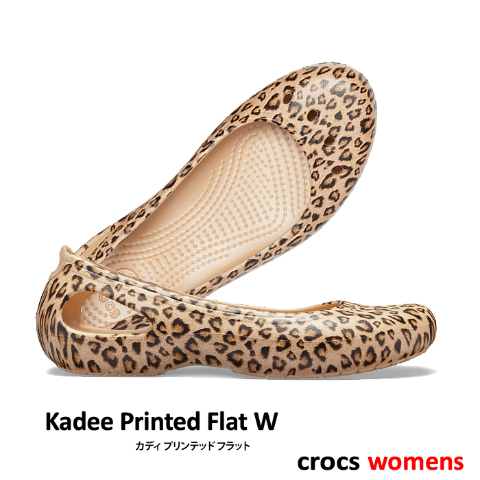 crocs kadee graphic flat