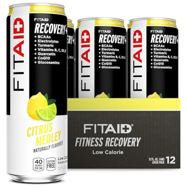 FITAID ENERGY シトラス メドレー 12オンス (12 個パック) LifeAid: FitAid Original Citrus Medley (12/12oz) 【お取り寄せ商品】【合わせて買いたい】