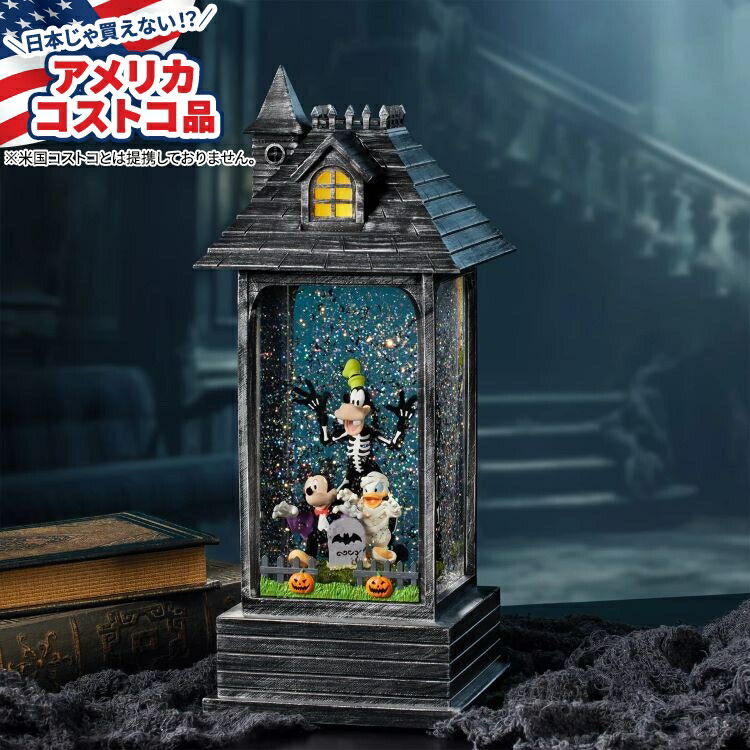 ディズニー ハロウィン ハウス 音楽/LEDライト　ディスプレイ 飾り 新品 Disney Department 56 ディズニーランド ホーンテッド