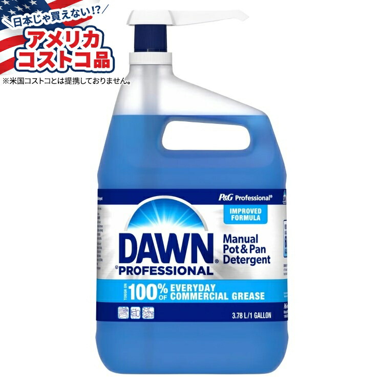 【アメリカコストコ品】ドーン プロフェッショナル食器用洗剤 オリジナル 1 ガロン Dawn Professional Dish Detergent, Original, 1 gal【お取り寄せ商品】【合わせて買いたい】