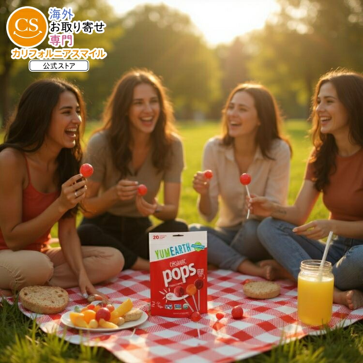 【ポイントUP★18日-30日】[12個セット]ヤムアース オーガニックアソートロリポップ 124g(4.3 oz) Yumearth Lolli Pop Fruit 【お取り寄せ商品】【合わせて買いたい】｜カリフォルニアスマイル 11,718円