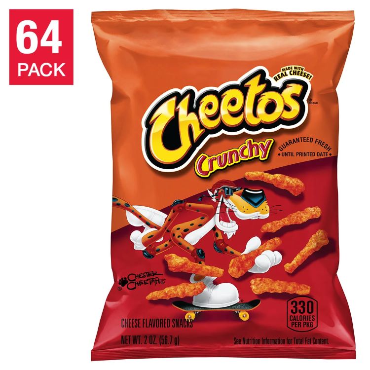 【アメリカコストコ品】チートス クランチー、オリジナル、約56g 、64個入り Cheetos Crunchy, Original, 2 oz, 64-count【お取り寄せ商品】【合わせて買いたい】|カリフォルニアスマイル