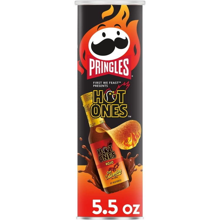 楽天市場】 Pringles Scorchin' Potato Crisps Chips, Spicy