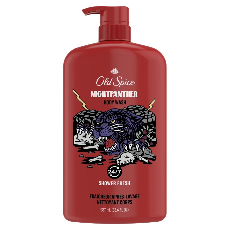 ＜しんちゃん様＞オールドスパイスマンバキング・ナイトパンサーOLDSPICE Old Spice ボディソープ メンズ オールドスパイス ナイト