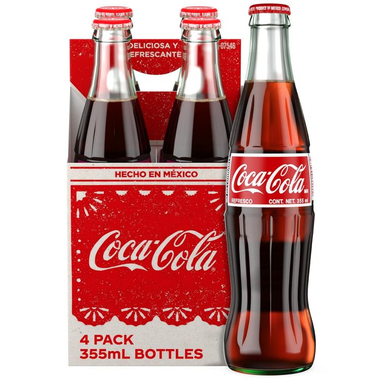 【匿名配送】メキシカンコーラ355ml 4本セット【日本未発売】 匿名発送】メキシコ産 コカ コーラ 355ml【日本未発売