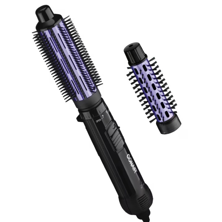 コンエアー ホットエアースタイラー 2in1 ボリュームブラシ デュアルアタッチメント付き Conair Hot Air Styler 2-in-1 Volumizing Brush with Dual Attachments 【お取り寄せ商品】