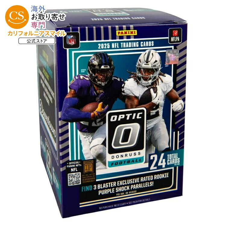 [限定版]2025 パニーニ ドンラス オプティック フットボール トレーディングカード ブラスターボックス 2025 Panini Donruss Optic Football Trading Cards Blaster Box 【お取り寄せ商品】