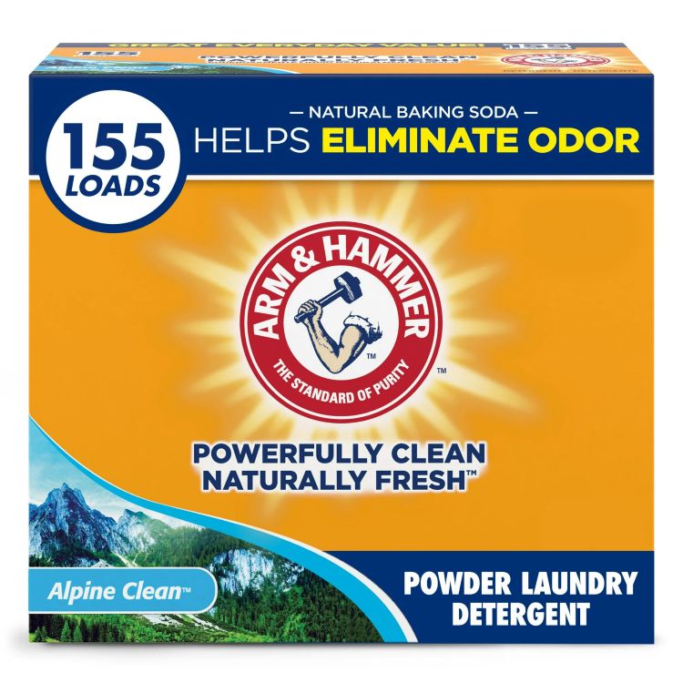アーム&ハンマー 粉末洗濯洗剤 アルパインクリーン 155回分 Arm & Hammer Powder Laundry Detergent, Alpine Clean, 9.56 lb, 155 Loads 【お取り寄せ商品】【合わせて買いたい】