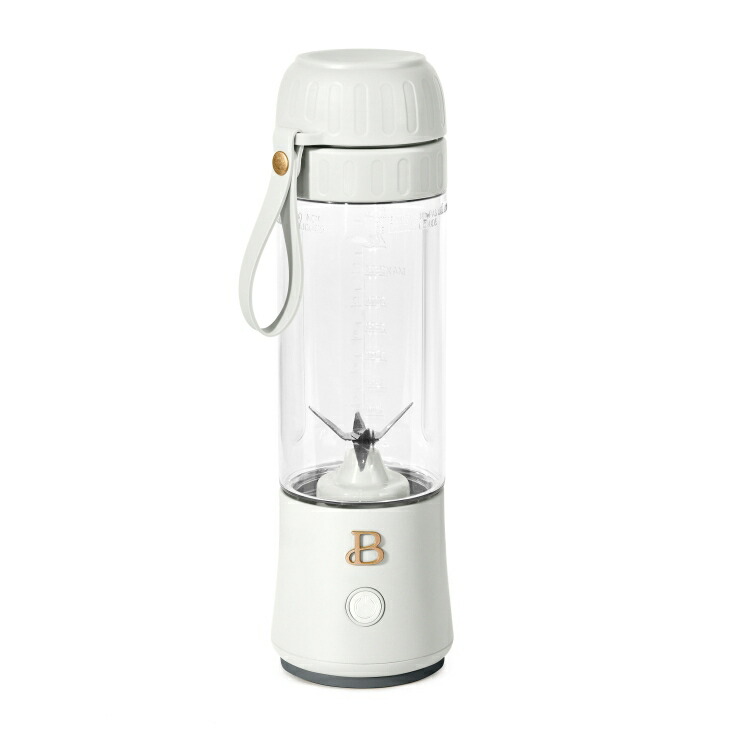 ビューティフル バイ ドリュー・バリモア ポータブルブレンダー 約473ml 70W ホワイトアイシング Beautiful Portable to-Go Blender 2.0, 70 W, 16 oz, White Icing by Drew Barrymore 【お取り寄せ商品】
