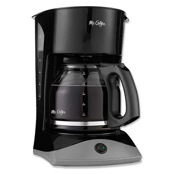 ミスターコーヒー コーヒーメーカー ブラック 黒 12カップ Mr. Coffee 12-Cup Coffee Maker ドリップ式 おしゃれ [海外直送] アメリカ【お取り寄せ商品】【合わせて買いたい】
