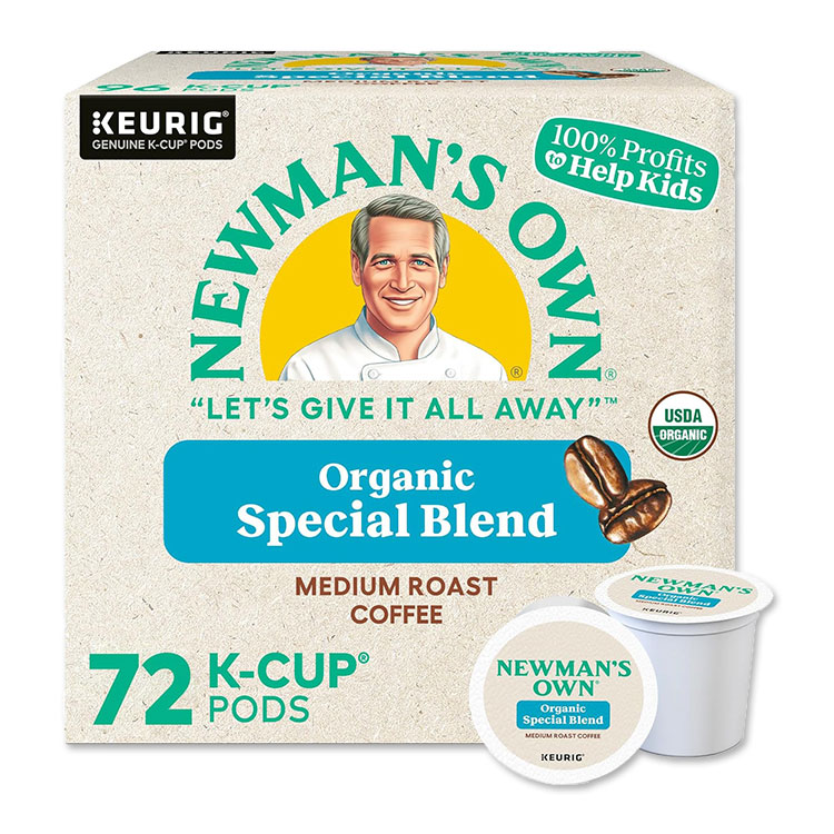 【ホッと一息タイムに】ニューマンズオウン キューリグ Kカップ コーヒーカプセル 72個 オーガニックスペシャルブレンド Newman's Own KEURIG K-Cup Organics Special Blend [海外直送] 米国【お取り寄せ商品】【合わせて買いたい】