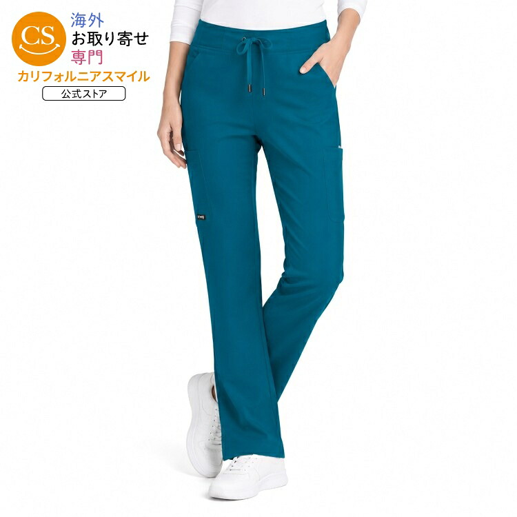 バルコ グレイズ・アナトミー スクラブズ ミア スクラブパンツ プチ丈 バハマ XXL（2XL） BARCO Grey's Anatomy Scrubs Mia Scrub Pant Petit Bahama XXL 【お取り寄せ商品】｜カリフォルニアスマイル