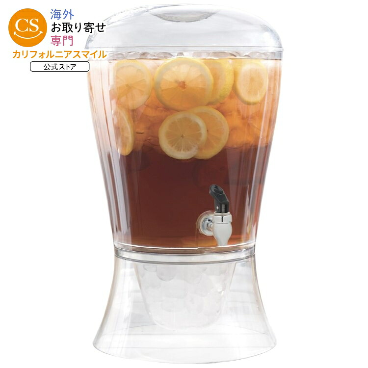 クリエイティブウェア 3ガロン飲料ディスペンサー - ポリプロップ飲料ディスペンサー クリア Creativeware 3-Gallon Beverage Dispenser- Poly Prop Beverage Dispenser, Clear 【お取り寄せ商品】【合わせて買いたい】