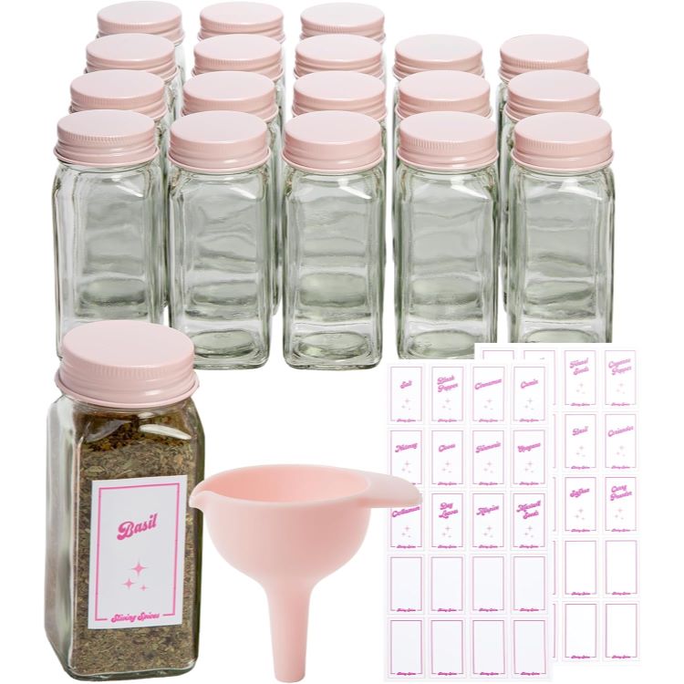 パリスヒルトン グラススパイスジャー ストレージセット Paris Hilton Glass Spice Jar Storage Set 【お取り寄せ商品】【合わせて買いたい】