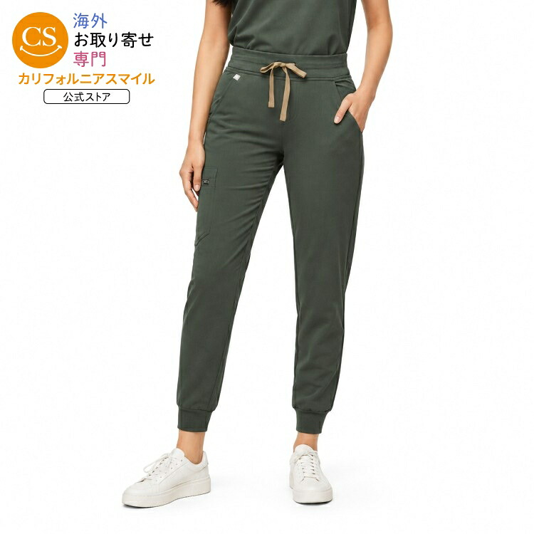 フィグス レディース ザモラ ジョガー スクラブパンツ プチ丈 モス M FIGS Zamora Jogger Scrub Pants Petite Fit Moss Medium 【お取り寄せ商品】｜カリフォルニアスマイル 11,738円