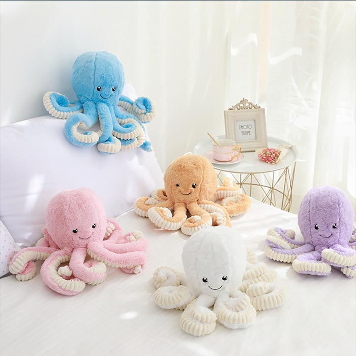 楽天市場 ぬいぐるみ タコ たこ 海洋生物 タコ人形 タコぬいぐるみ かわいいタコ 大きい やわらかい 気持ちいい 抱き枕 部屋飾り 彼女 クリスマス 誕生日 プレゼント 80cm Keiwa