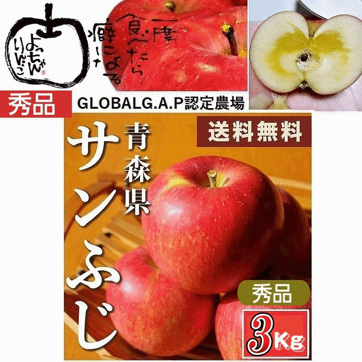 青森県産　CA　りんご　ふじ　36個×2個 マルクニアップル 青森県産 りんご サンふじ 