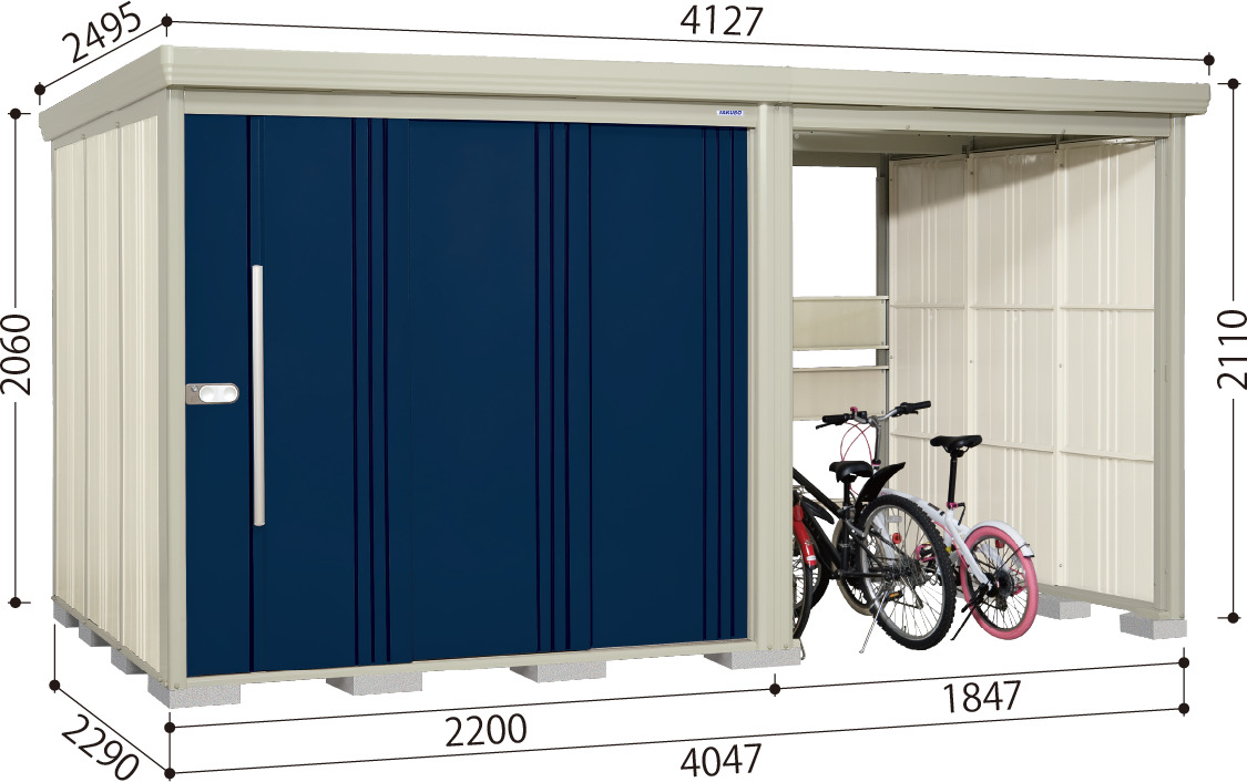 タクボ物置 TP-40R22 Mr.ストックマンプラスアルファ 一般型/標準屋根 屋外 収納 物置 【送料無料】|くらしの収納館