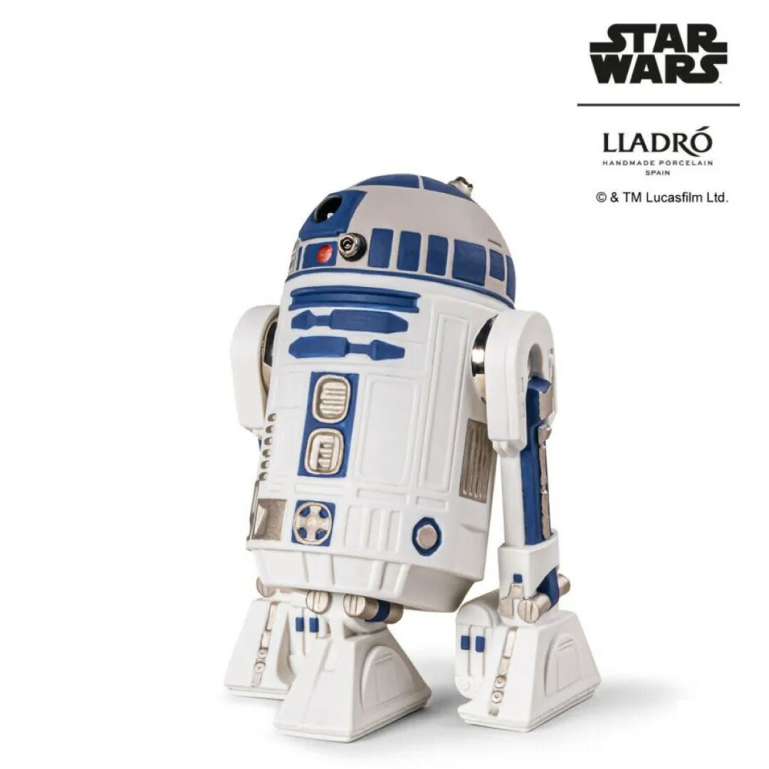 【正規販売店】LLADRO STARWARS R2D2 オブジェ 磁器 スターウォーズ ディズニー デザイナーズ 公式 R2-D2 by STAR WARS