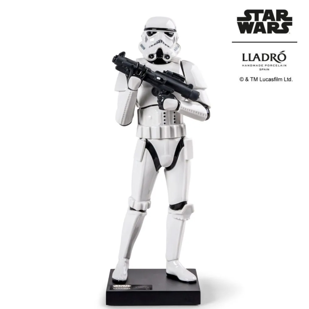 【定め事売りわたす店】LLADRO STARWARS Stormtrooper ストームトルーパー オブジェ 瀬戸もの スターウォーズ ウォルトディズニー デザイナーズ 堅苦しさ Stormtrooper-2 by STAR WARS