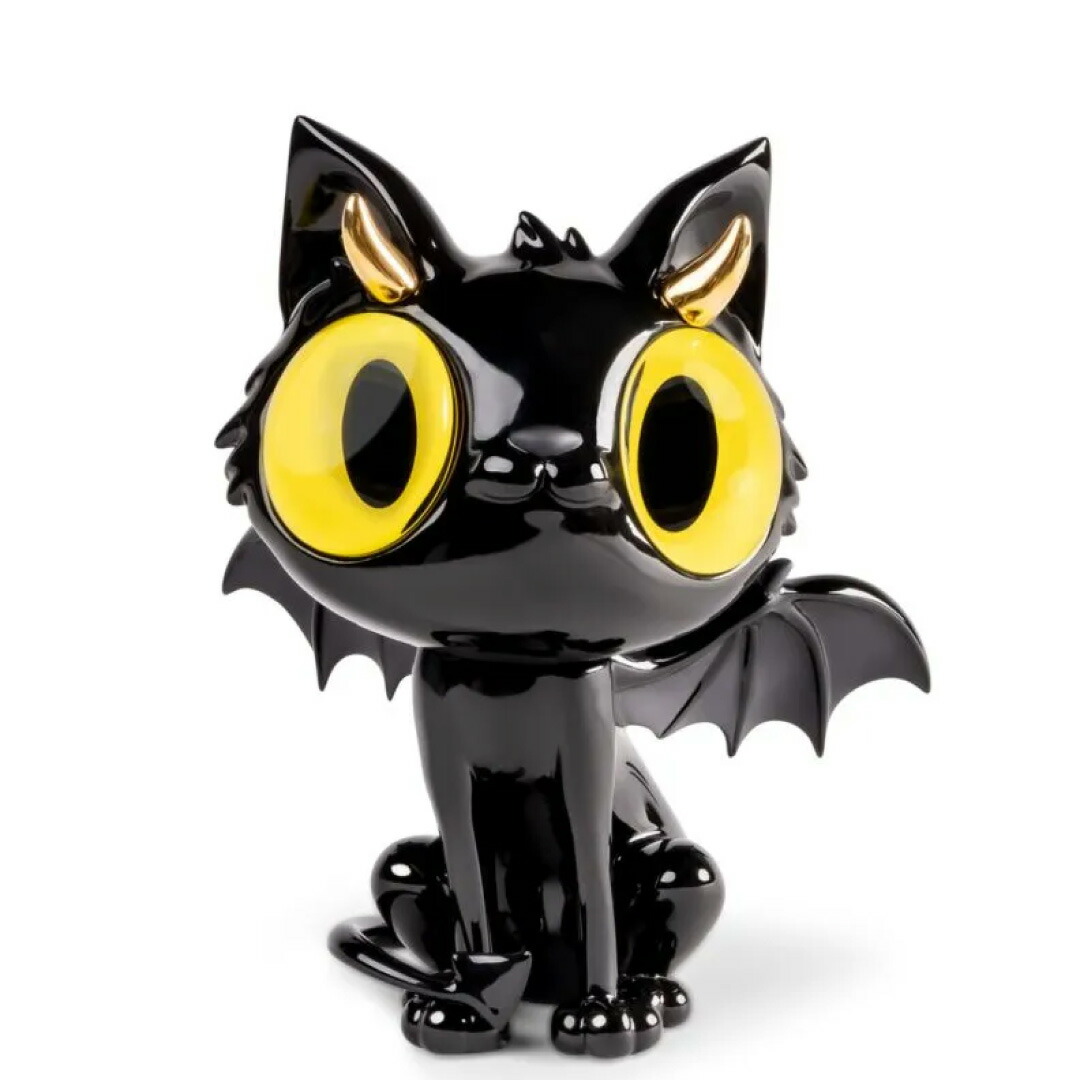 【定め事売りわたす店】LLADRO Little devil cat Javier Calleja ハビア カジェハ オブジェ 瀬戸もの 今日このごろ工芸 工芸図形 デザイナーズ 堅苦しさ Little devil cat-Limited Edition-