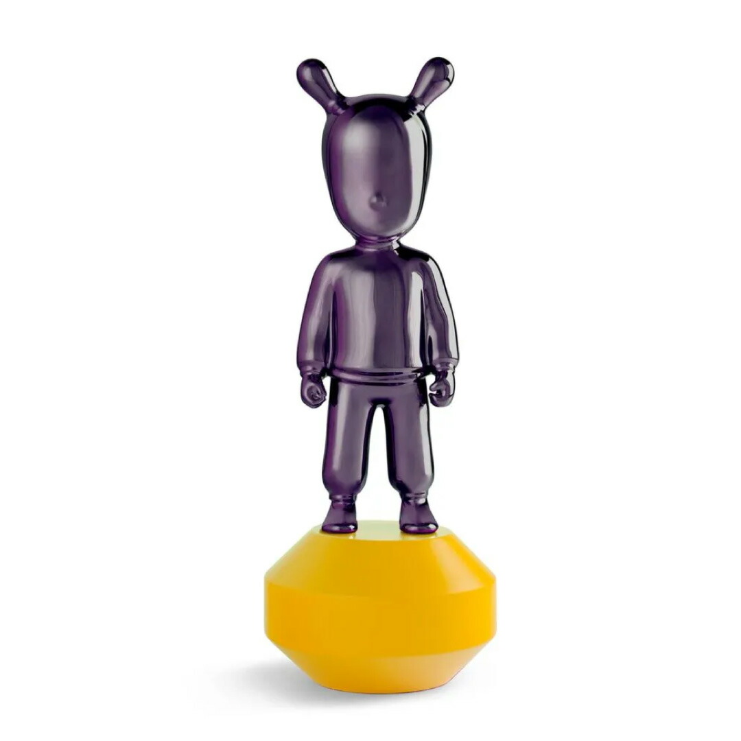 【定まり売りわたす店】LLADRO The GUEST Purple/Yellow ザ・ゲスト  ハイメ・アジョン オブジェ 瀬戸もの 今日このごろ芸術 芸術図形 デザイナーズ 堅苦しさ The Purple/Yellow Guest
