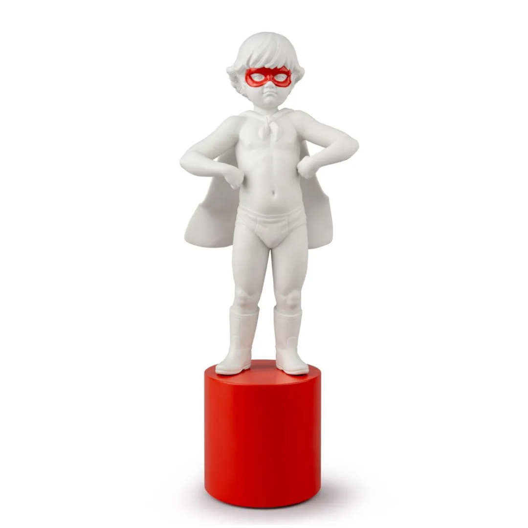 【定まり売りわたす店】LLADRO Hero to rescue Boy お坊っちゃん 主人公 瀬戸もの 今日このごろ芸術 芸術図形 デザイナーズ