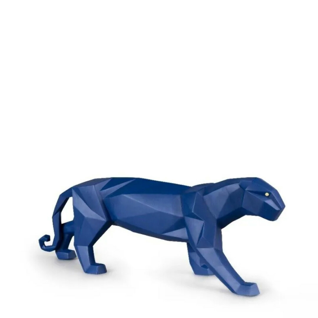 【定め事売りわたす店】LLADRO Origami-Panther 豹 ヒョウ 飾りつけ 折り形 瀬戸もの 今日このごろ工芸 工芸図形 デザイナーズ
