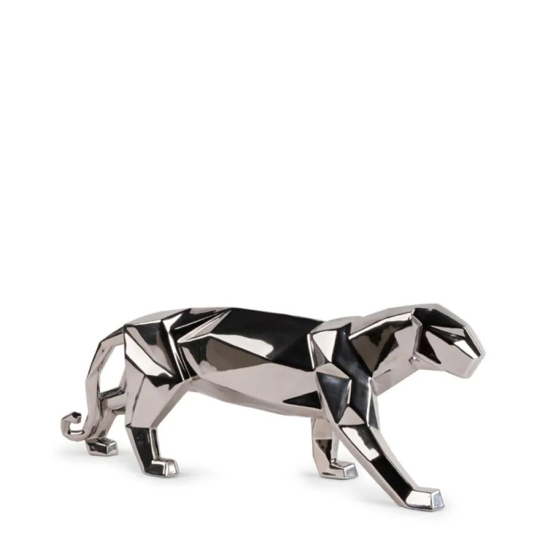 【正規販売店】LLADRO Origami-Panther 豹 ヒョウ 置物 折り紙 磁器 現代アート アートフィギュア デザイナーズ|CO2 Galerie