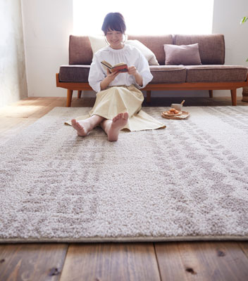【楽天市場】送料無料 防音 ラグマット 200×250cm 床暖対応 | ラグ カーペット 絨毯 じゅうたん マット ラグマット 長方形
