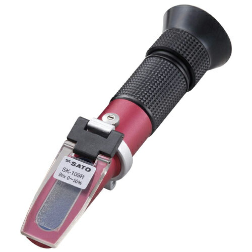 手持屈折計 SK-109R［0189-00］（糖度0～50%の液体の濃度測定用） 佐藤計量器/SATO｜はかりん坊将軍