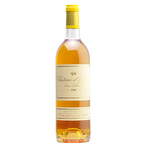 シャトー ディケム 1986 Chateau d'Yquem ボルドー 白ワイン フランス