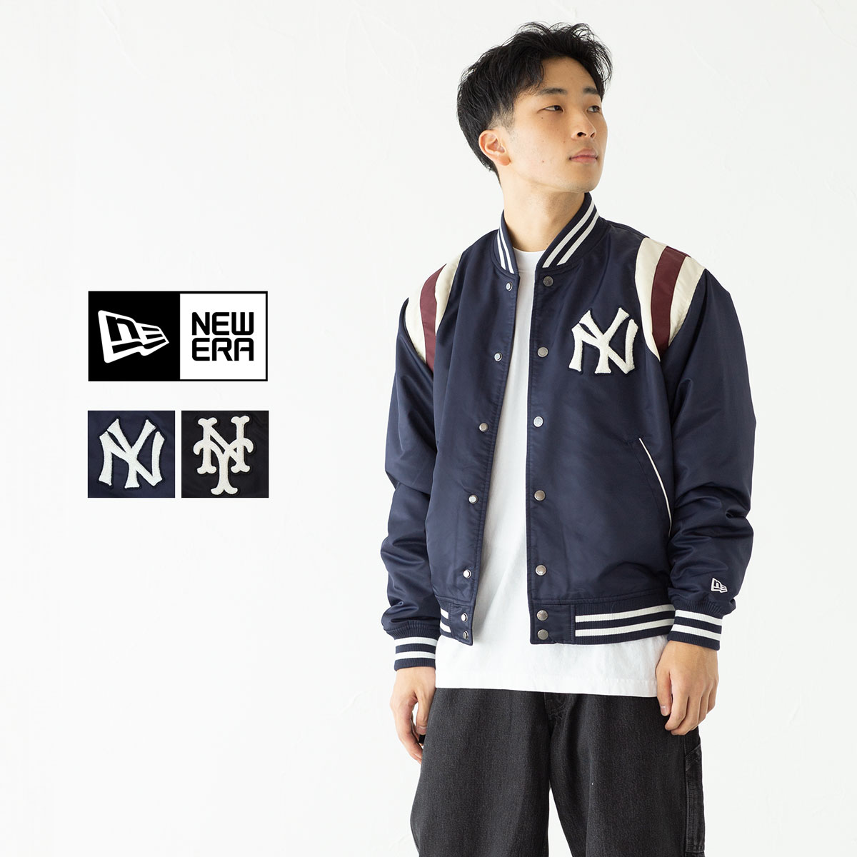 楽天市場】NEW ERA ニューエラ ジャケット メンズ ナイロン バー