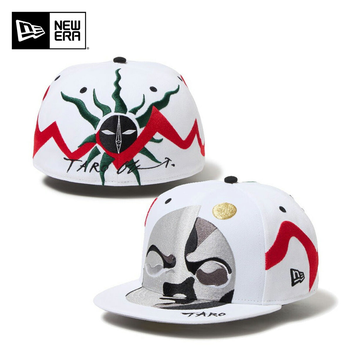 希少）ニューエラ　岡本太郎 キャップ 楽天市場】NEWERA ニューエラ キャップ 帽子 9FIFTY Taro