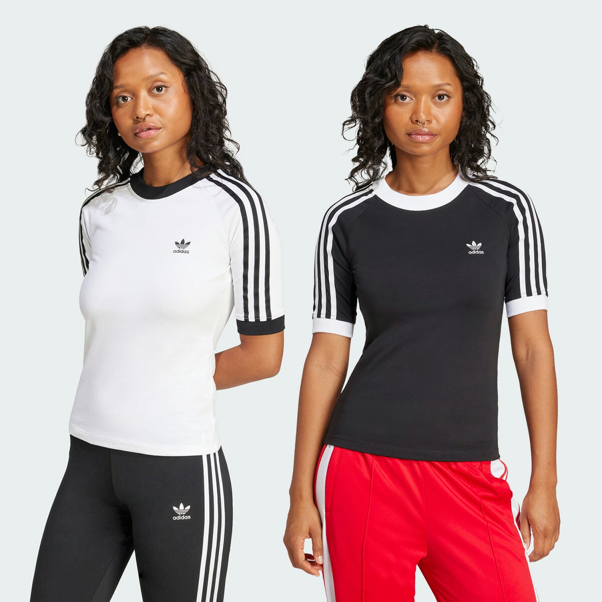 adidas（アディダス）の「長袖 クロップTシャツ / アディダス