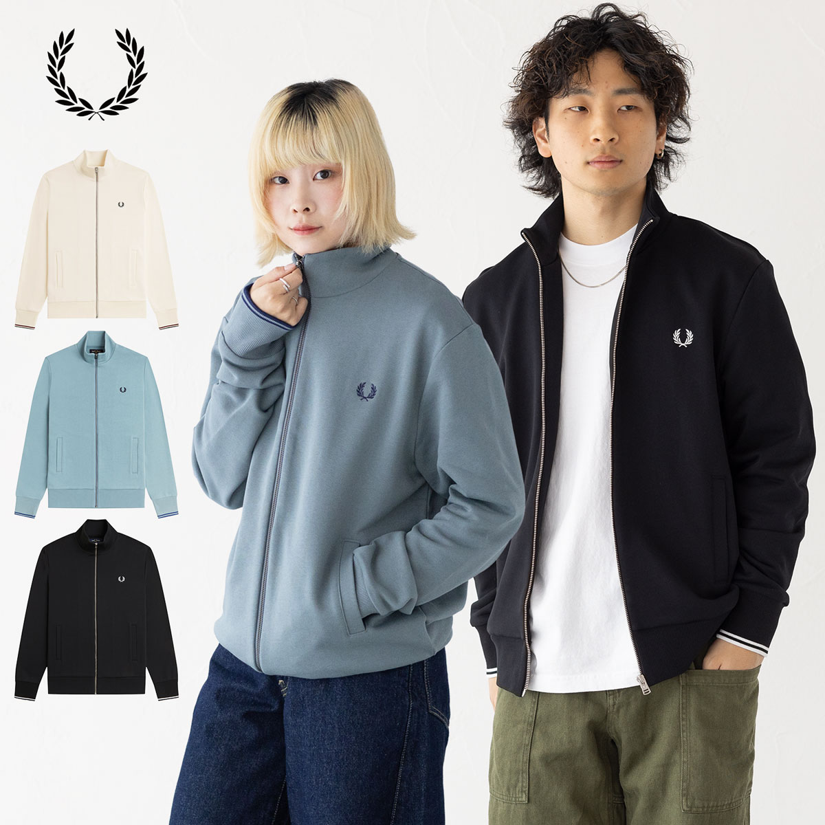 ピーター様　　　　　フレッドペリー　ジップスルージャケット 楽天市場】フレッドペリー FRED PERRY ジップスルー スウェット シャツ
