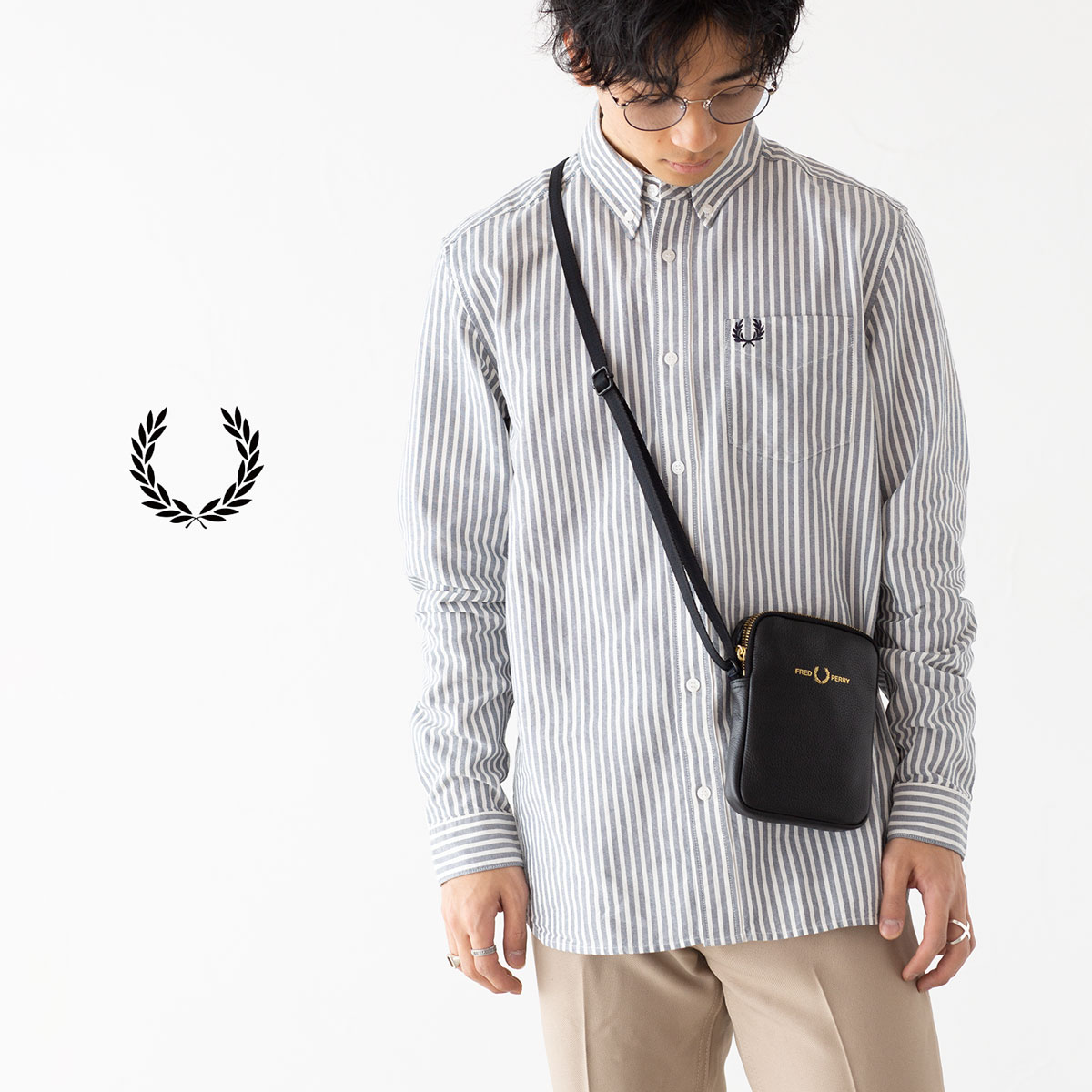 楽天市場】フレッドペリー FRED PERRY ナイロン ツイン