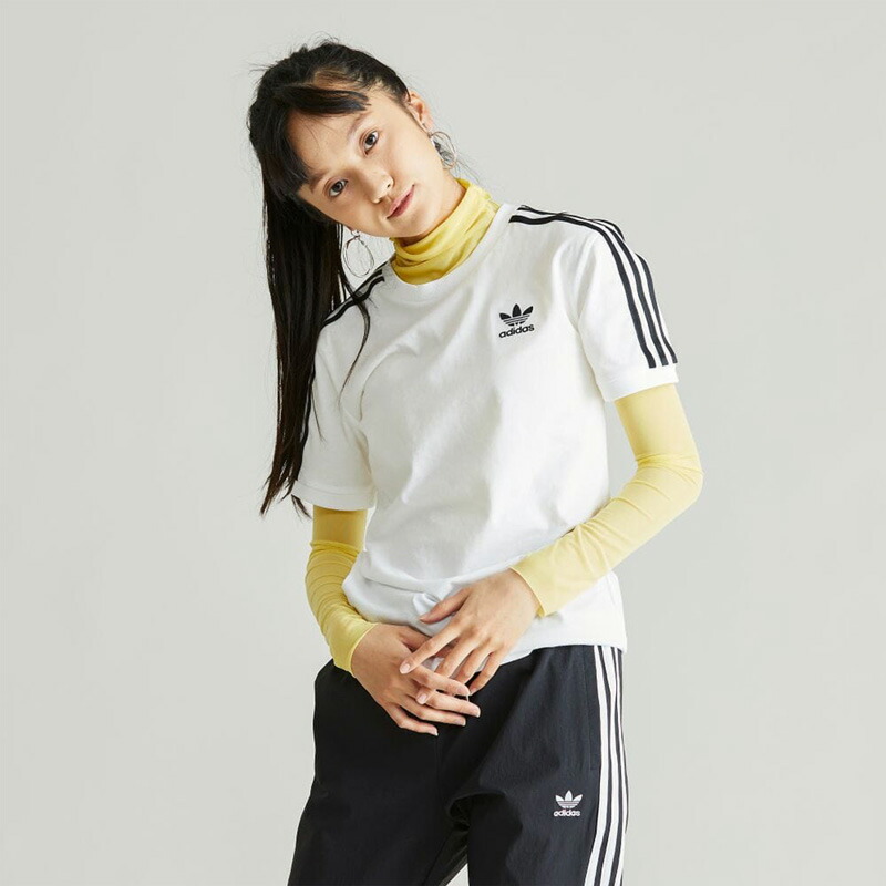 アディダス オリジナルス 3ストライプ 半袖Tシャツ adidas