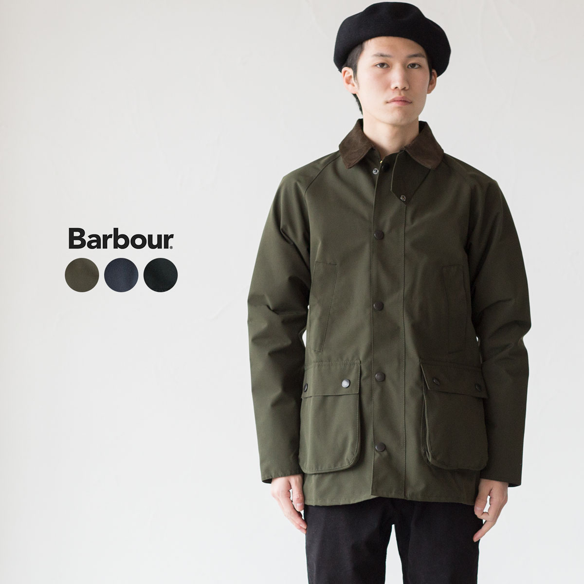 楽天市場】バブアー オーバーサイズ ワックス ビデイル BARBOUR