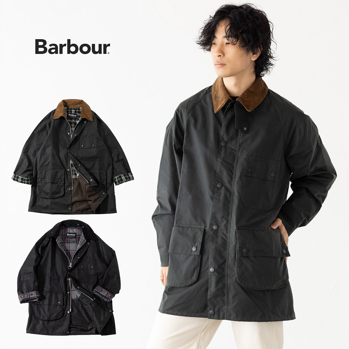 中古 S (M-L相当）Barbour バブアー コート コットン アウター 楽天市場】バブアー パデッド エクスモア コート Barbour EXMOOR