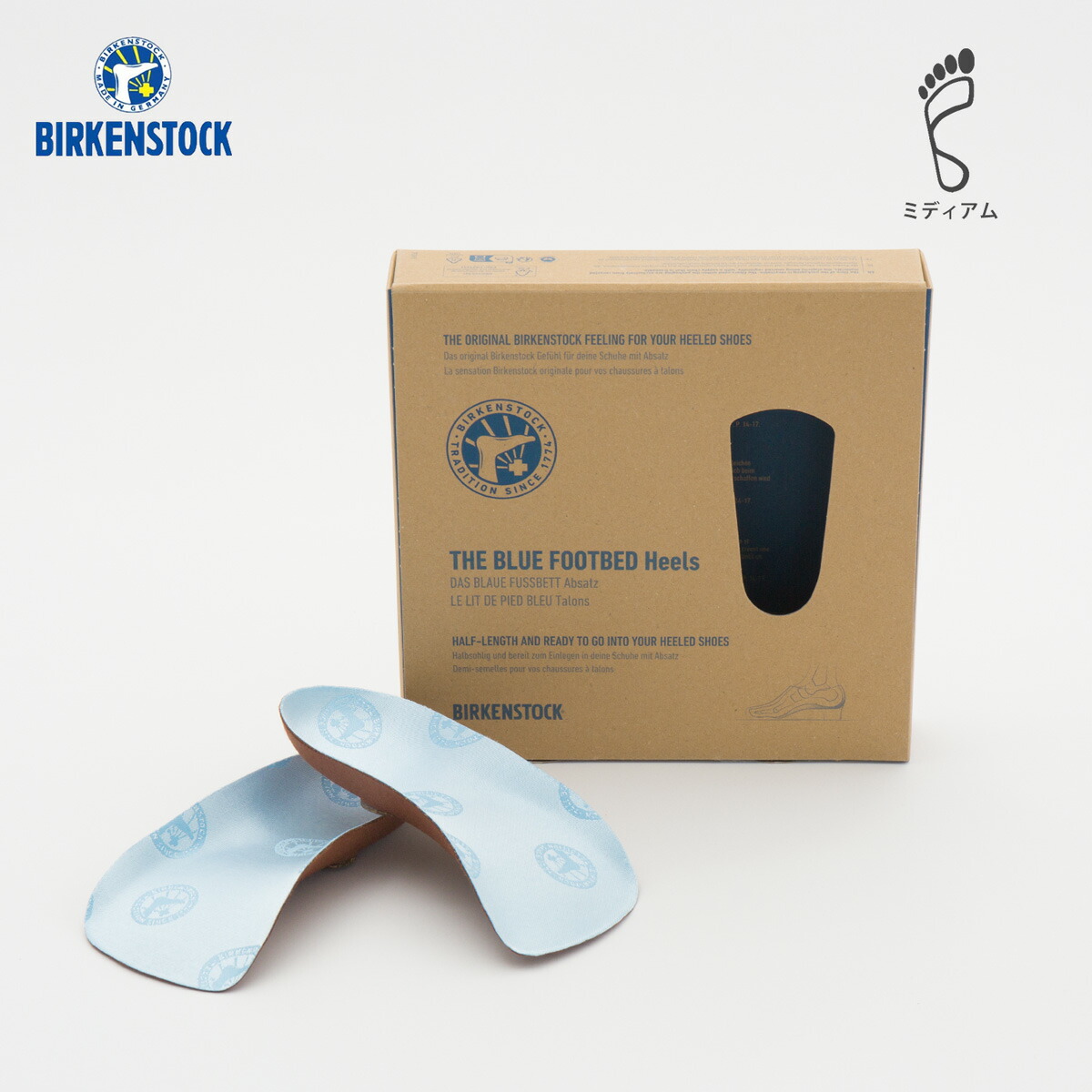 楽天市場】ビルケンシュトック インソール ブルーフットベッド