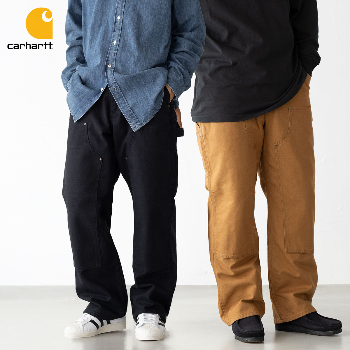 楽天市場】カーハート Carhartt ダブルニー ペインターパンツ