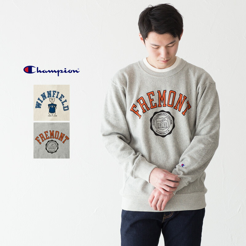 楽天市場】Champion チャンピオン 11.5oz リバース ウィーブ クルー