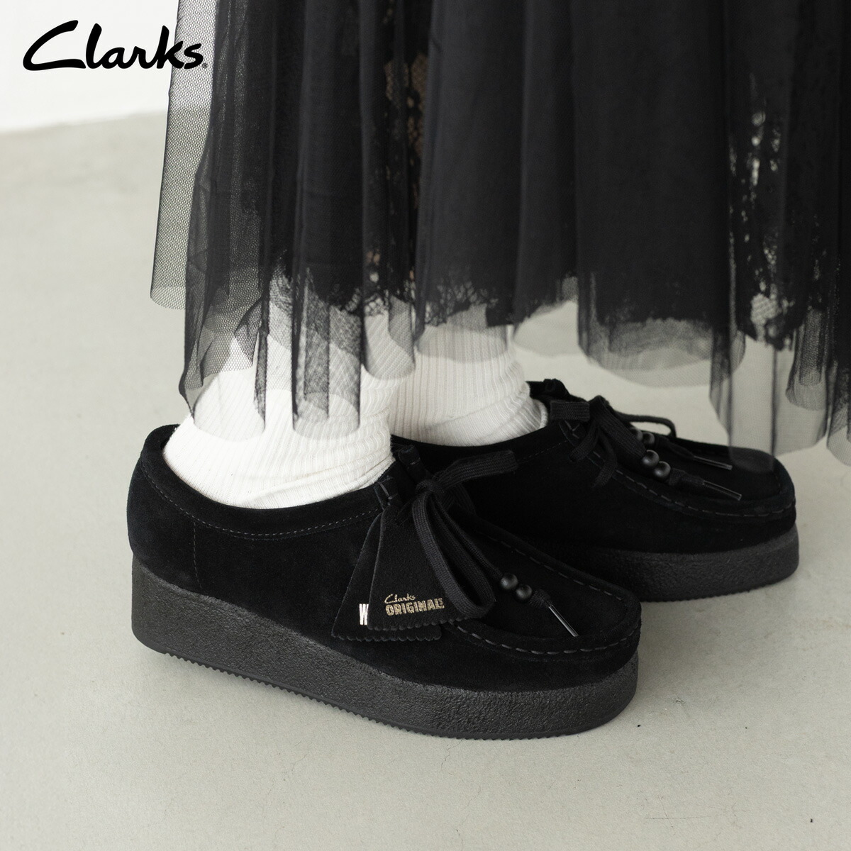 楽天市場】クラークス ナタリー レディース コットン ヌバック CLARKS