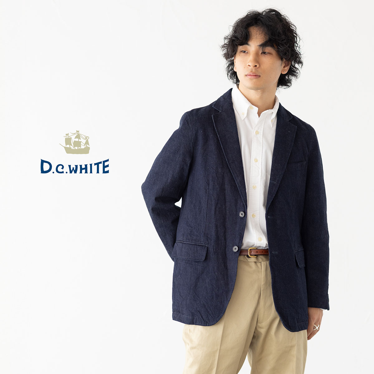 楽天市場】D.C.WHITE ディーシーホワイト ブルックリン ジャケット
