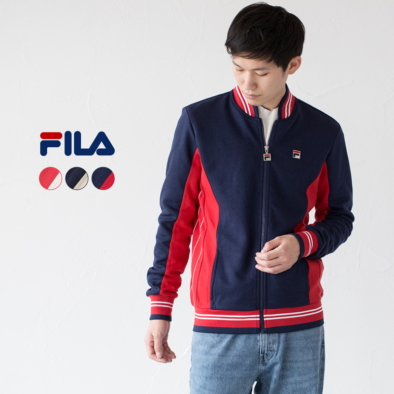 楽天市場】フィラ シェブロン ベロアジャケット FILA CHEVRON VELOUR 