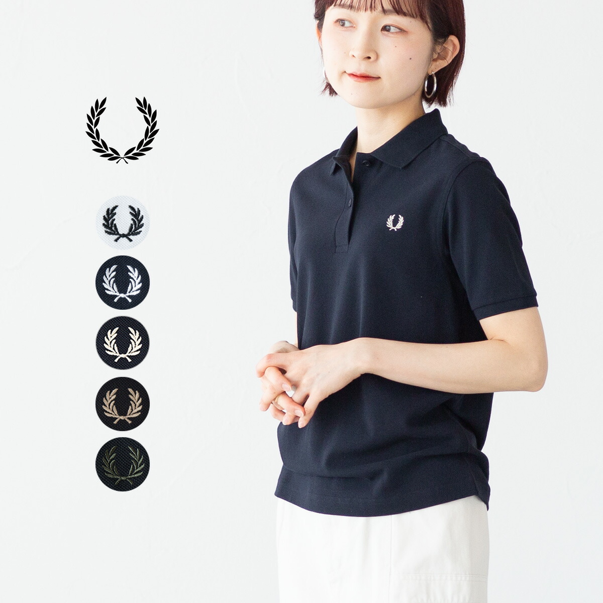 楽天市場】フレッドペリー ポロシャツ レディース FRED PERRY